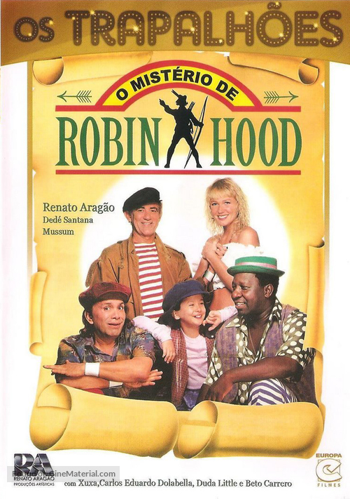 O Mist&eacute;rio de Robin Hood - Brazilian Movie Cover