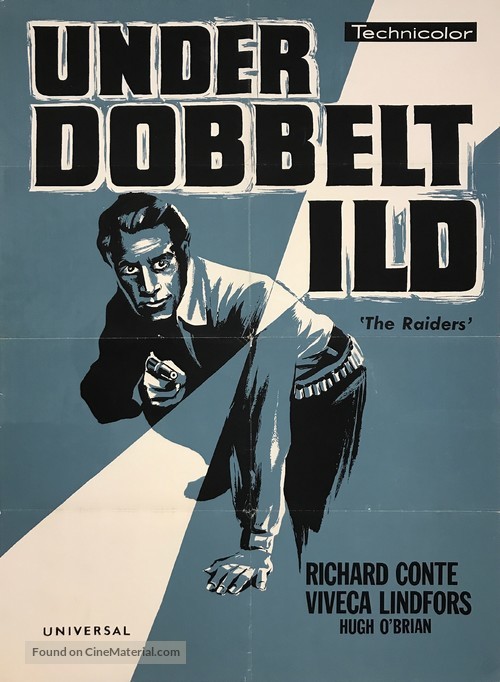 The Raiders - Danish Movie Poster