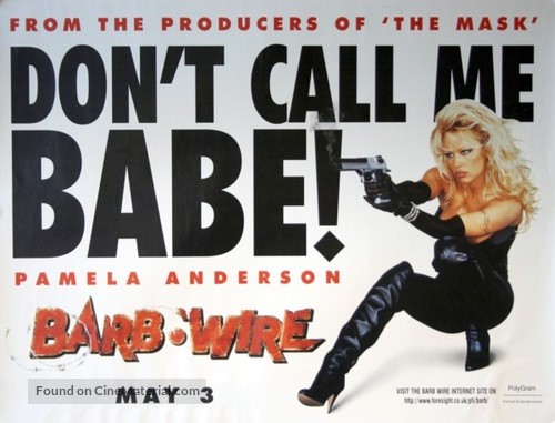 Barb Wire - British Movie Poster