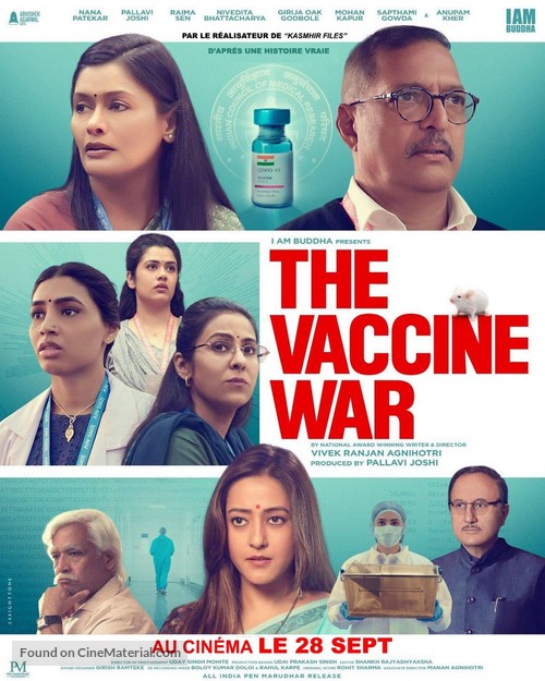 The Vaccine War - French Movie Poster