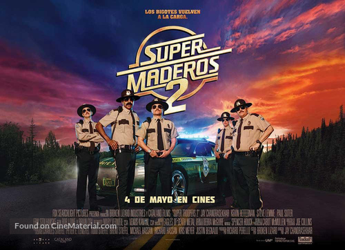 Super Troopers 2 - Spanish Movie Poster