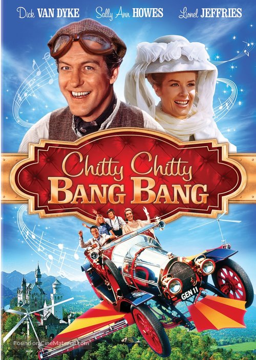 Chitty Chitty Bang Bang - DVD movie cover