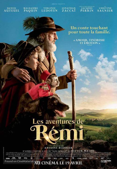 R&eacute;mi sans famille - Canadian Movie Poster