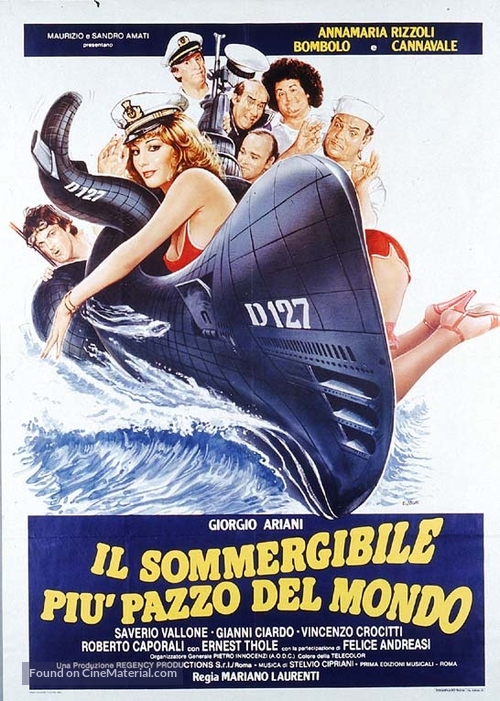 Il sommergibile pi&ugrave; pazzo del mondo - Italian Movie Poster