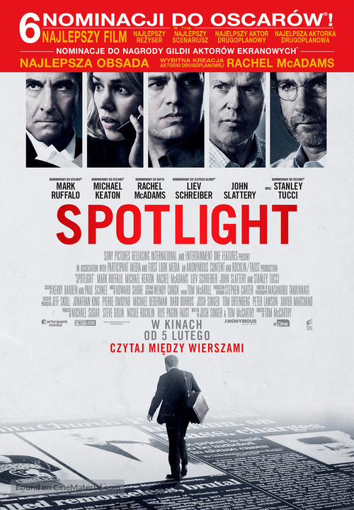 Spotlight - Polish Movie Poster