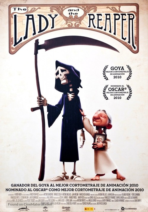 La dama y la muerte - Spanish Movie Poster