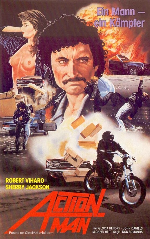 Bare Knuckles - German VHS movie cover