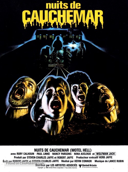 Motel Hell - French Movie Poster