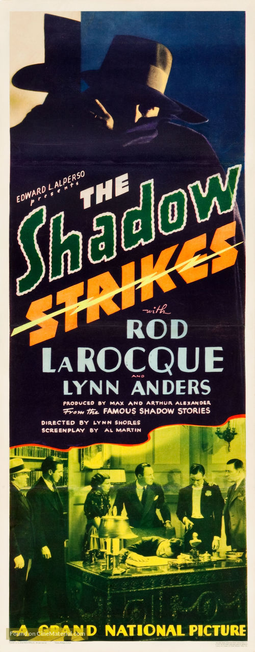 The Shadow Strikes - Movie Poster