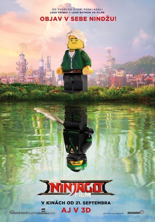 The Lego Ninjago Movie - Slovak Movie Poster