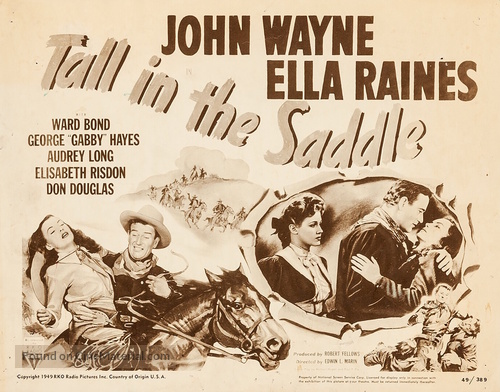 Tall in the Saddle - Movie Poster