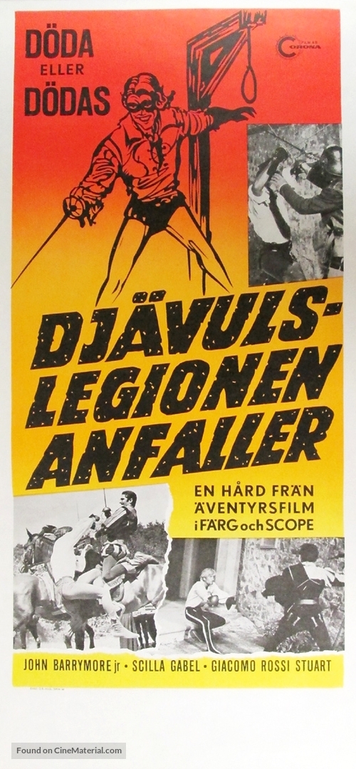 I diavoli di Spartivento - Swedish Movie Poster