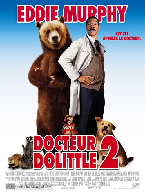 Doctor Dolittle 2 - French Movie Poster