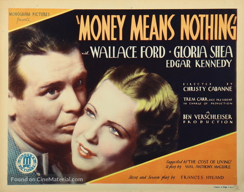 Money Means Nothing - Movie Poster
