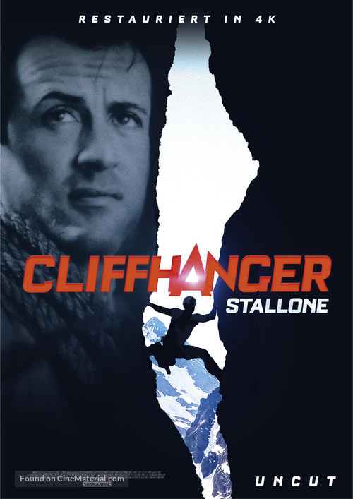 Cliffhanger - German Movie Poster