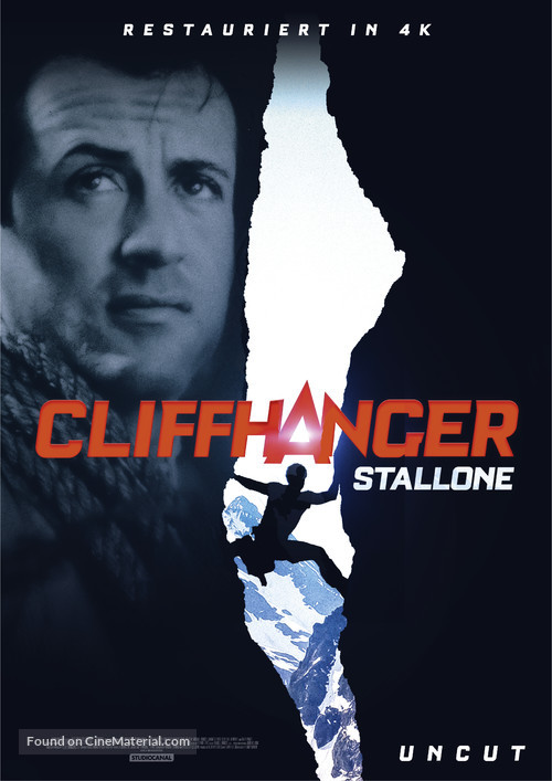 Cliffhanger - German Movie Poster