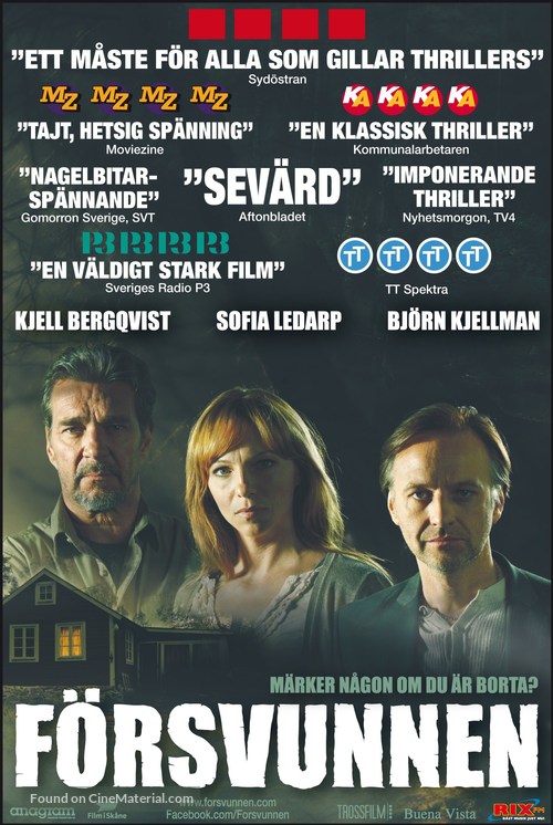 F&ouml;rsvunnen - Swedish poster