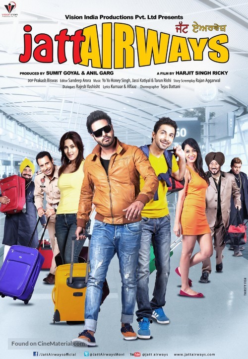 Jatt Airways - Indian Movie Poster