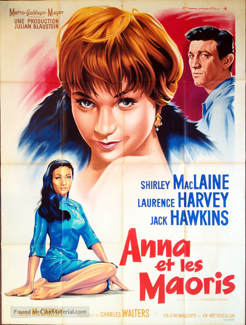 Two Loves - French Movie Poster