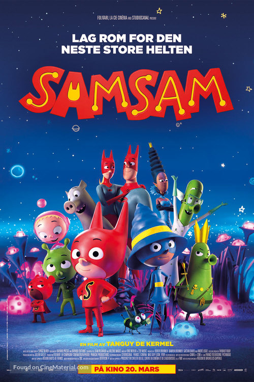 SamSam - Norwegian Movie Poster