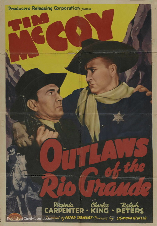 Outlaws of the Rio Grande - Movie Poster