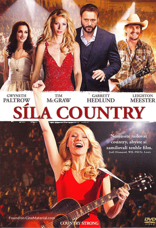 Country Strong - Czech DVD movie cover