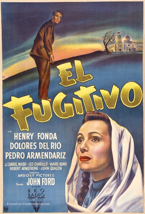The Fugitive - Argentinian Movie Poster