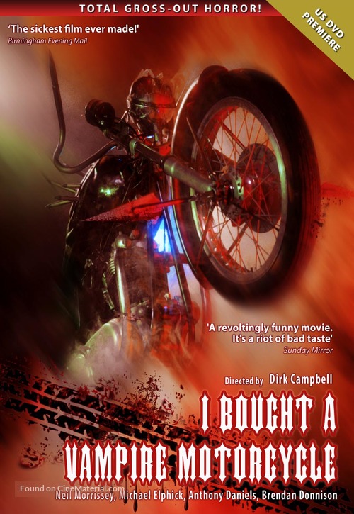 I Bought a Vampire Motorcycle - DVD movie cover