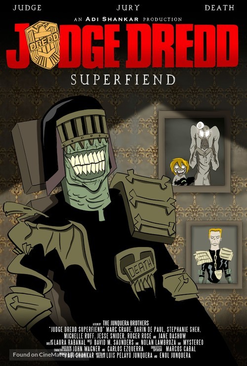 Judge Dredd: Superfiend - Movie Poster