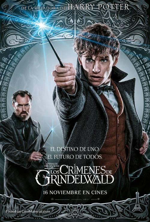 Fantastic Beasts: The Crimes of Grindelwald - Spanish Movie Poster