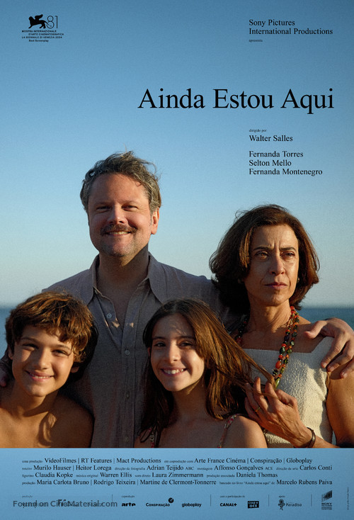 Ainda Estou Aqui - Brazilian Movie Poster