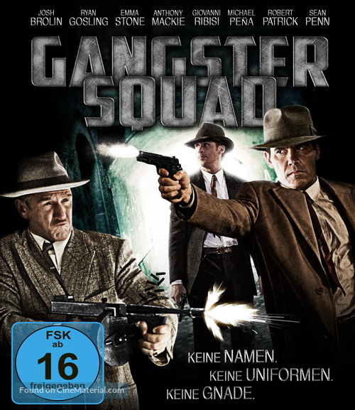 Gangster Squad - German Movie Cover