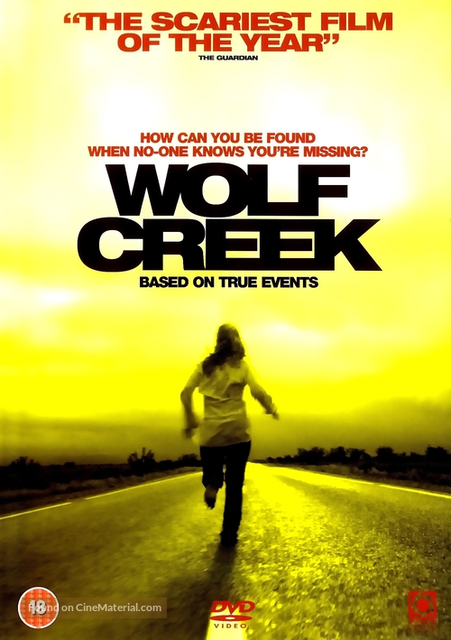 Wolf Creek - British Movie Cover