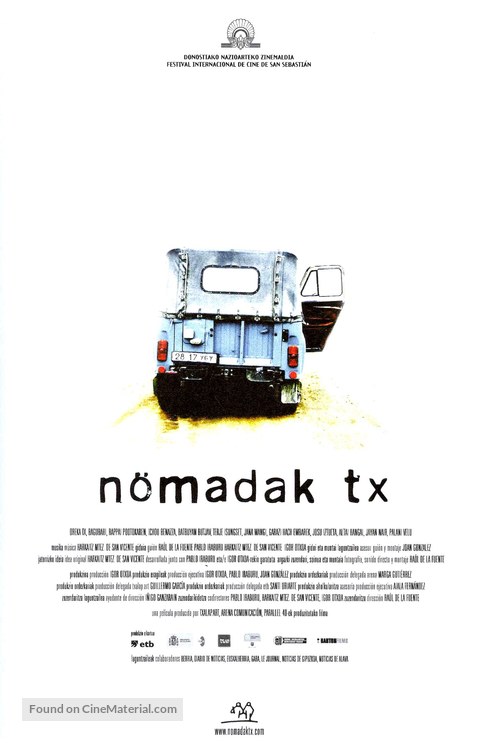 N&ouml;madak Tx - Spanish Movie Poster
