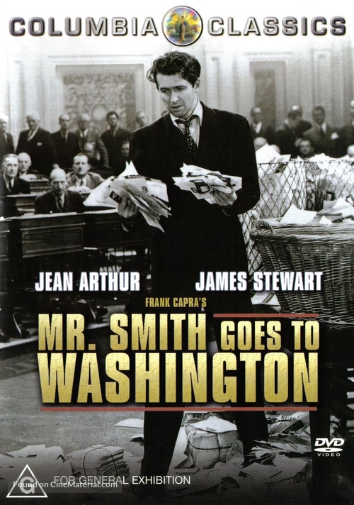 Mr. Smith Goes to Washington - Australian Movie Cover