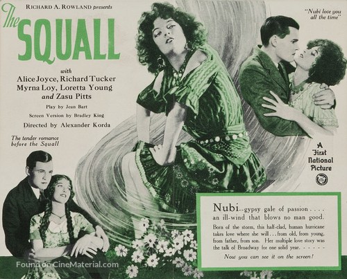 The Squall - poster