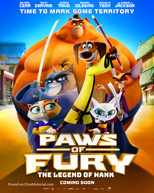 Paws of Fury: The Legend of Hank - International Movie Poster