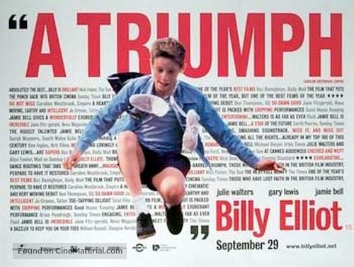 Billy Elliot - British Movie Poster