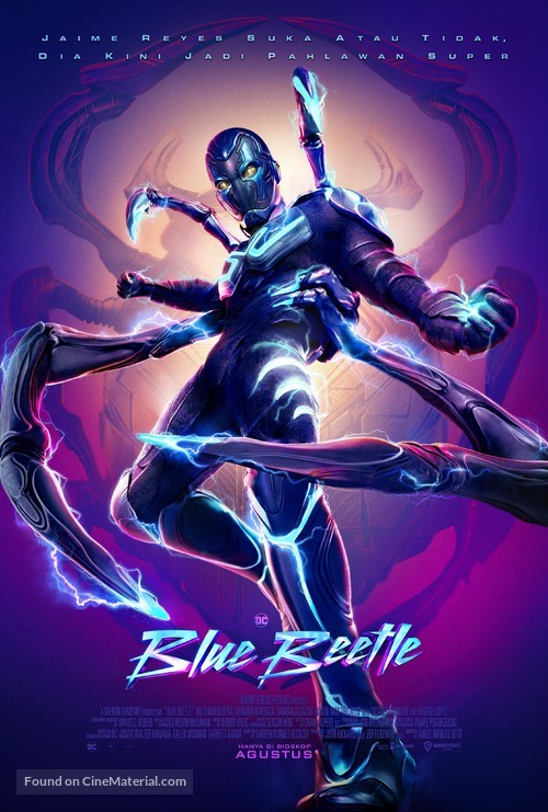 Blue Beetle - Indonesian Movie Poster