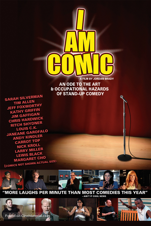 I Am Comic - DVD movie cover