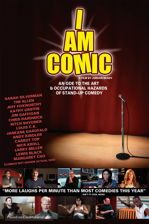 I Am Comic - DVD movie cover