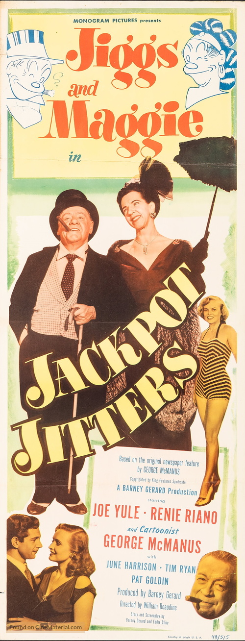 Jiggs and Maggie in Jackpot Jitters - Movie Poster