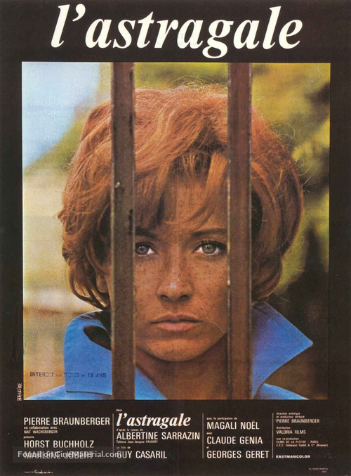 L&#039;astragale - French Movie Poster