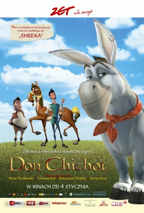Donkey Xote - Polish Movie Poster