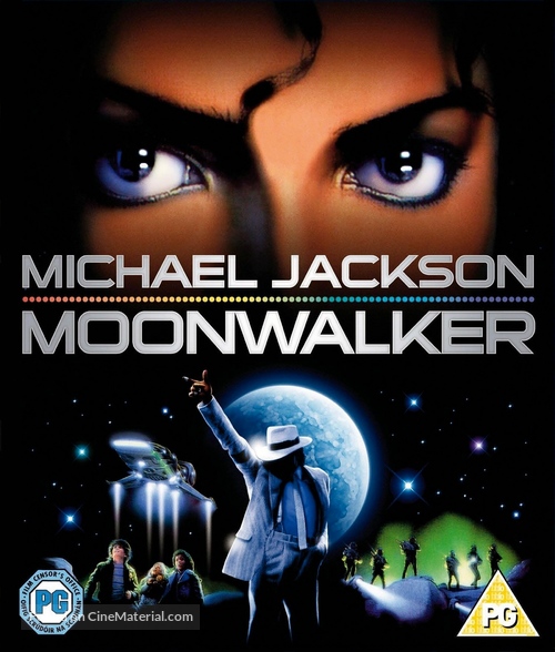 Moonwalker - British Blu-Ray movie cover