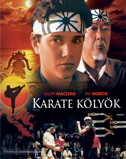 The Karate Kid - Hungarian Movie Cover