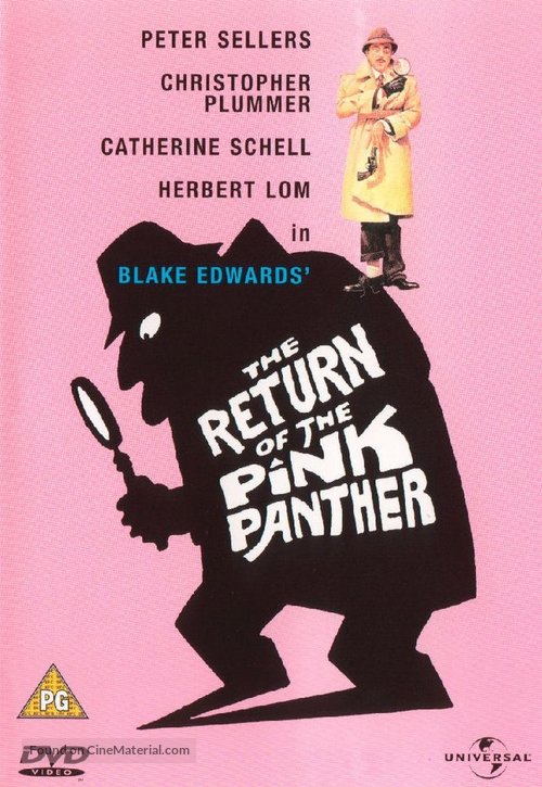 The Return of the Pink Panther - British Movie Cover