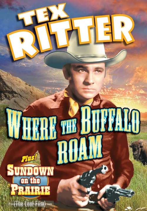 Where the Buffalo Roam - DVD movie cover