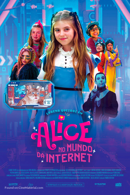 Alice no Mundo da Internet - Brazilian Movie Poster