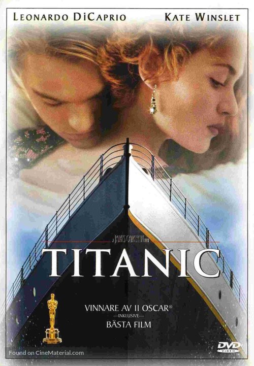 Titanic - Swedish DVD movie cover